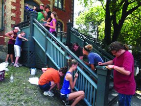 Serve Toronto culminated July 27 with a major paint-in at Little Trinity Anglican, the host church.