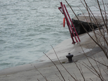 Portion of seawall on Western Gap collapsed Dec. 6.