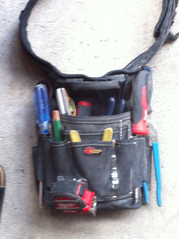 This toolbag was lost Mar. 18, 2015 in St. Lawrence Neighbourhood