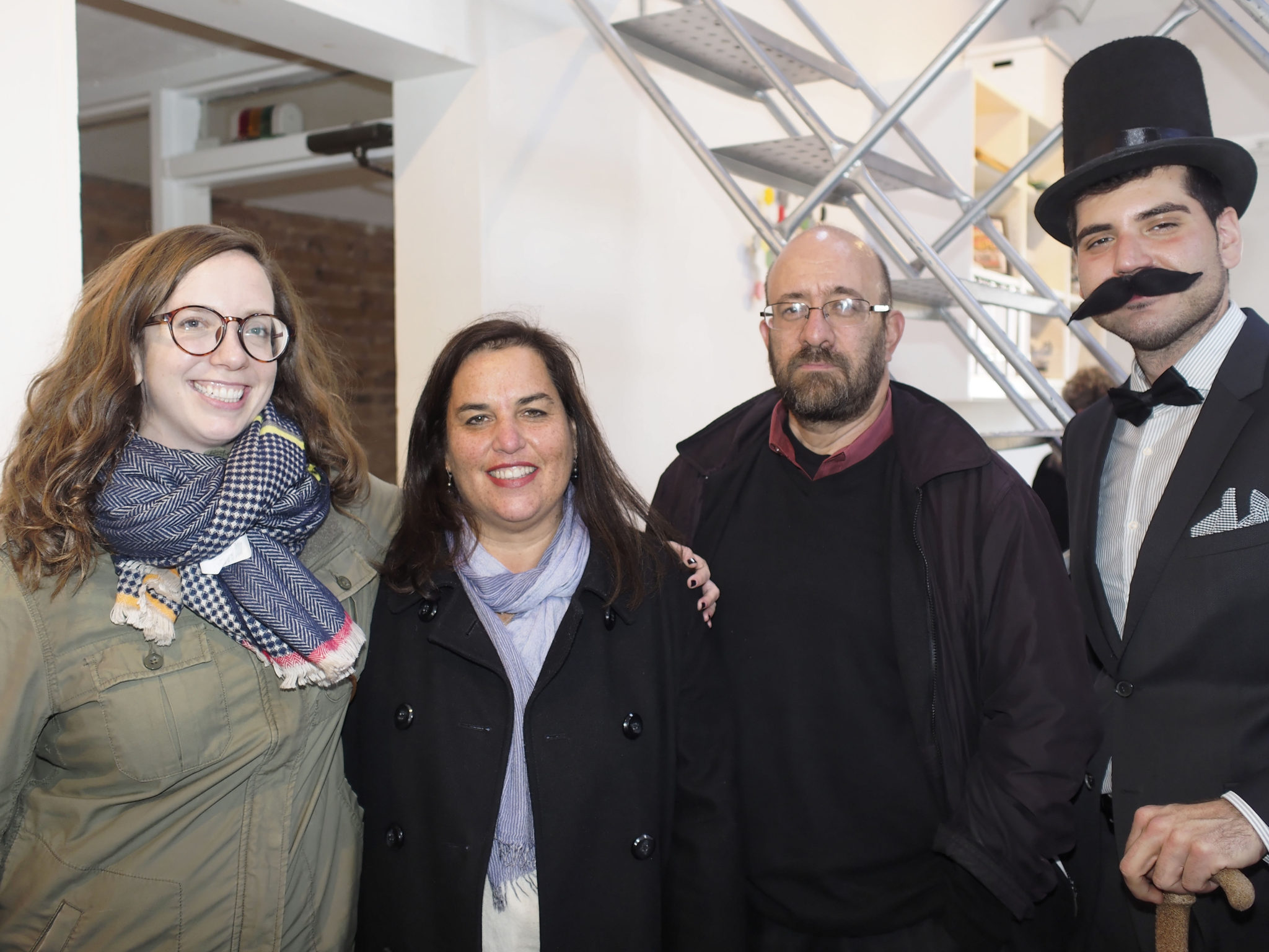 The SLBIA: Emily Atherton, Robyn Posner and Al Smith with Socrates ...
