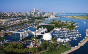 Ontario Place -one of several locations along Toronto’s waterfront for a World Water Museum.