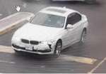 BMW 3 series suspect fled in